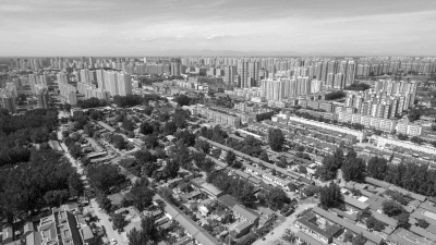 2.京韵花园项目所在地航拍图。